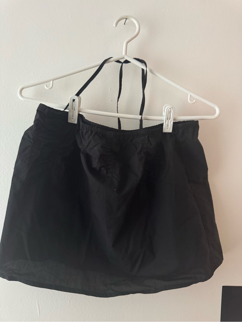 Women's Black Halter Summer Top